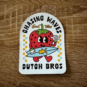 May limited addition dutch bros stickers